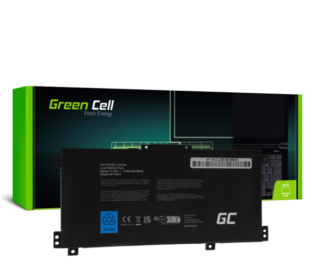 Green Cell LK03XL do HP - 1312559 - zdjęcie